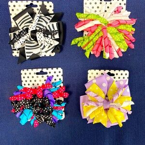Little girl hair bows